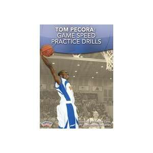 Tom Pecora Game Speed Practice Drills (DVD)  Sports 