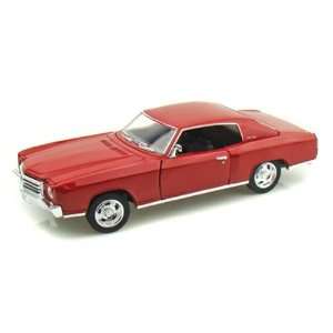  1970 Chevy Monte Carlo 1/24   Red: Toys & Games
