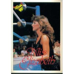  1990 Classic WWF Wrestling Card #67 : Miss Elizabeth 