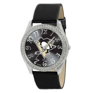  Pittsburgh Penguins Glitz Ladies Watch: Sports & Outdoors