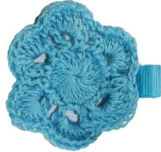  Posies Accessories Crocheted Turquoise Doily Hair Clippie 