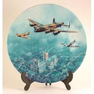  Royal Doulton Flight Over Lincoln large 26cm plate CP664 