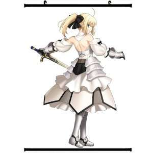Fate Zero Fate Stay Night Extra Anime Wall Scroll Poster Saber Lily(32 