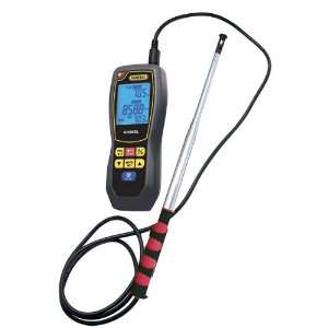 Data Logging Hot Wire Anemometer with CFM/CMM and 8:1 IR Thermometer 