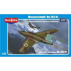   Messerschmitt Me263V1 German Rocket Powered Fighter Kit Toys & Games