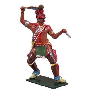   Warrior, Huron, Attacking with War Club, 1751 1764 Toys & Games