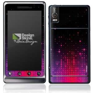 Design Skins for Motorola Milestone 2   Stars Equalizer magenta/pink 