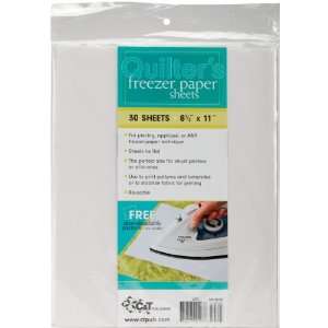   Freezer Paper Sheets 8 1/2X11 30/Pkg (20107) Arts, Crafts & Sewing