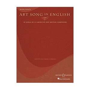  Art Song in English   50 Songs by 20 American and British 