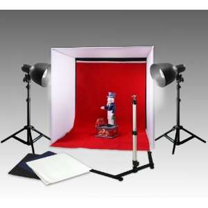   LIGHTS, PRODUCT PHOTOGRAPHY TABLE TOP LIGHT TENT KIT: Camera & Photo