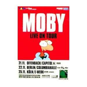  MOBY Live on Tour Germany Music Poster: Home & Kitchen