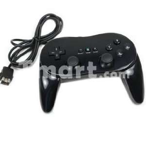  Classic Controller Pro for Nintendo Wii Black Video Games