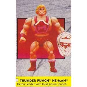   of the Universe Thunder Punch He Man Action Figure MOTU: Toys & Games