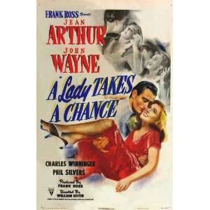  A Lady Takes a Chance Movie Poster (11 x 17 Inches   28cm 