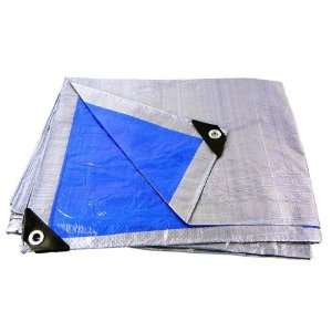  Woven Poly Tarp Coated 2 Sides   Reversible   18 x 24 