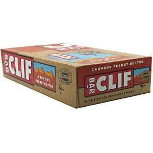  Clif Bar Energy Bar, Crunchy Peanut Butter, 12   2.4 oz (68 g) bar 