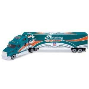  2008 UD NFL Peterbilt Tractor Trailer Miami Dolphins 