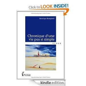 Chronique dune vie pas si simple (French Edition) Véronique 