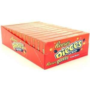 Reeses Pieces Big Box 4 oz. (Pack of 12):  Grocery 