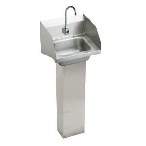  Elkay CHSP1716LRSSACC WashUp Pedestal Commercial Sink 