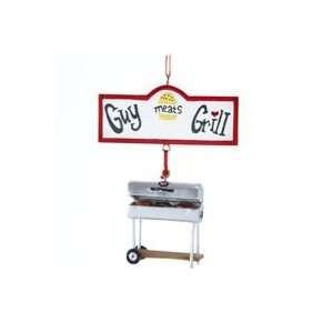  Guy Meats Grill Christmas Ornament: Sports & Outdoors