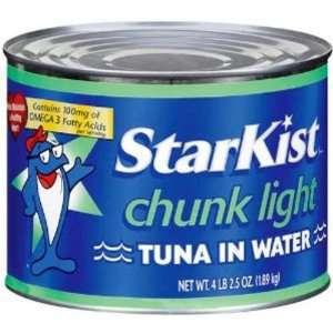 StarKist Chunk White Tuna (Packed In Water), 66.5 Ounce Can:  
