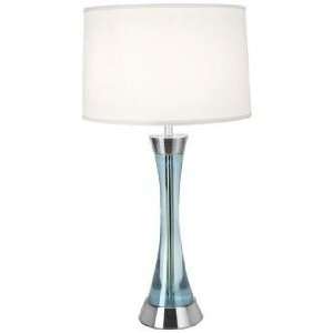  Lite Source Light Blue Contour Table Lamp: Home 