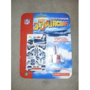   NFL 3 D Aircraft (pack of 6 models) Teams vary per pack Toys & Games