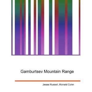  Gamburtsev Mountain Range: Ronald Cohn Jesse Russell 