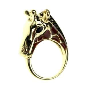   the Giraffe Ring Deer Animal Steam Punk Unique Gift 