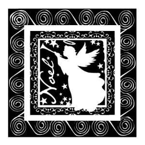    Angel Frame Mini Clear Rubber Stamp (60 30022): Everything Else