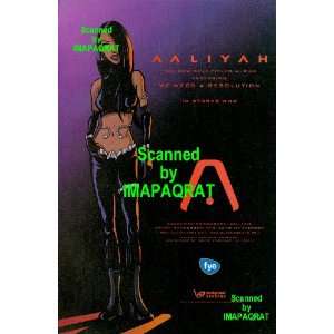 2001 Aaliyah New Self Titled Album Release Print Ad We 