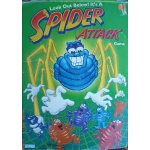  Spider Attack Board Game Copyright 1992: Toys & Games
