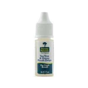  Tea Tree & Honey Mouth Drops for Fresh Breath, 0.25 Oz 