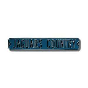  Jacksonville Jaguars Jaguars Country Street Sign: Sports 