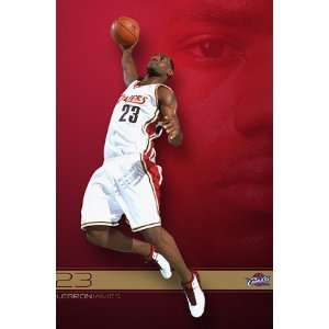   JAMES POSTER CLEVELAND CAVALIERS NIKE 04 RC 3264