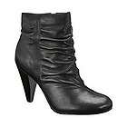 Arturo Chiang Womens Gynette Black Leather Boot Ankle