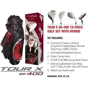  Tour X SR 18 Piece Complete Senior Golf Set for Men (Hand 