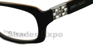 NEW Jimmy Choo Eyeglasses JC 45 BLACK SXW JC45 AUTH  