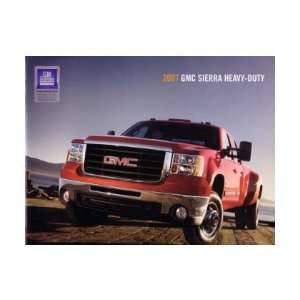   2007 GMC SIERRA 2500HD 3500HD Sales Brochure Book: Automotive