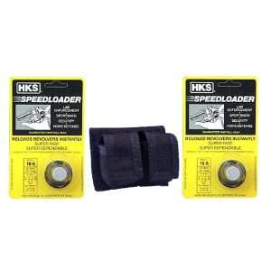  2 HKS 10 A Speedloaders and Loader Case Package: Sports 