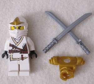 LEGO NINJAGO ZANE ZX MINIFIG figure minifigure ninja go samurai toy 