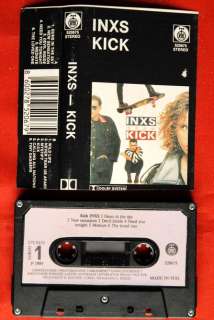 INXS X HUTCHENCE KICK 1989 EXYU CASSETTE TAPE  