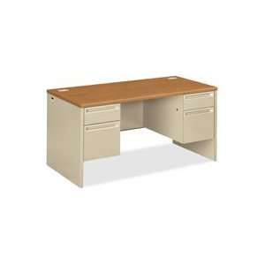  HON 38292LCL   38000 Series Left Pedestal Desk, 66w x 30d 