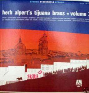 HERB ALPERTS TIJUANA BRASS   Volume Two (A&M SP 103)  