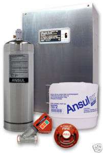 NEW INSTALLED ANSUL R102 UL 300 FIRE SYSTEM 3 GALLON  