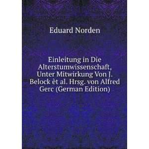   al. Hrsg. von Alfred Gerc (German Edition) (9785873934256): Eduard