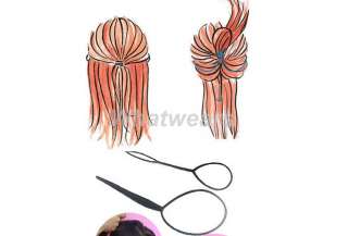 Package Includes: Topsy Tail Hair Braid Ponytail Maker Styling Tool X 
