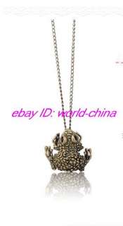 New Retro Style lovely Frog Pendant necklace  