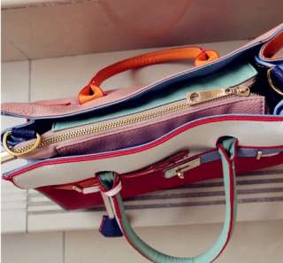   Colorful Style Womens Bag Shoulder Handbag Satchel New Color 0504